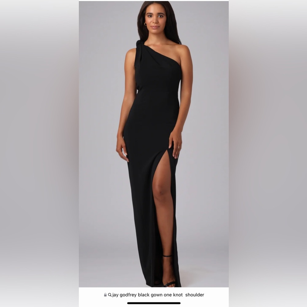 Jay Godfrey one shoulder gown